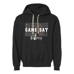 Game Day Vibes Basketball Game Day Garment-Dyed Fleece Hoodie