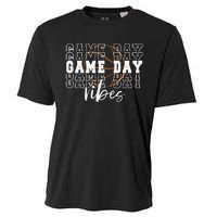 Game Day Vibes Basketball Game Day Cooling Performance Crew T-Shirt