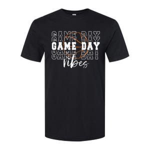 Game Day Vibes Basketball Game Day Softstyle CVC T-Shirt