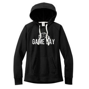 Game Day Volleyball Game Day Athlete Sport Hobby Coach Women's Fleece Hoodie