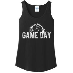 Game Day Volleyball Game Day Athlete Sport Hobby Coach Ladies Essential Tank