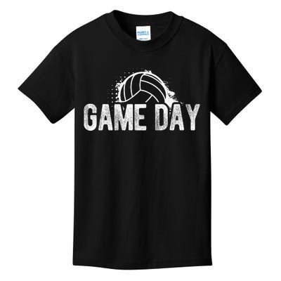 Game Day Volleyball Game Day Athlete Sport Hobby Coach Kids T-Shirt