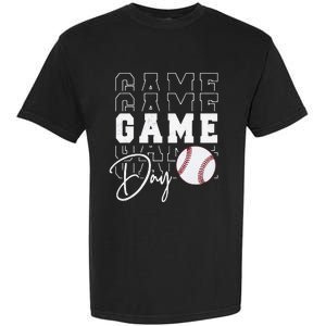 Game Day Vibes Baseball Mom Baseball Life Garment-Dyed Heavyweight T-Shirt