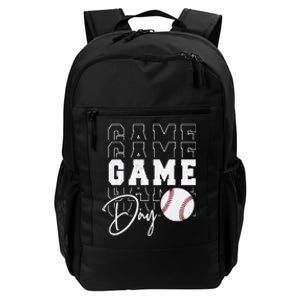 Game Day Vibes Baseball Mom Baseball Life Daily Commute Backpack