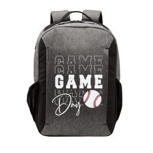 Game Day Vibes Baseball Mom Baseball Life Vector Backpack