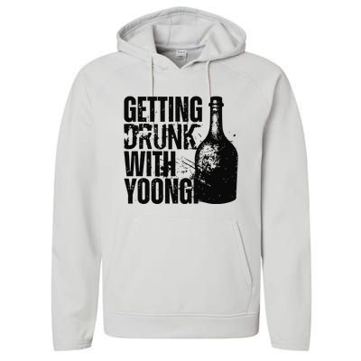 Getting Drunk With Yoongi Suchwita Performance Fleece Hoodie