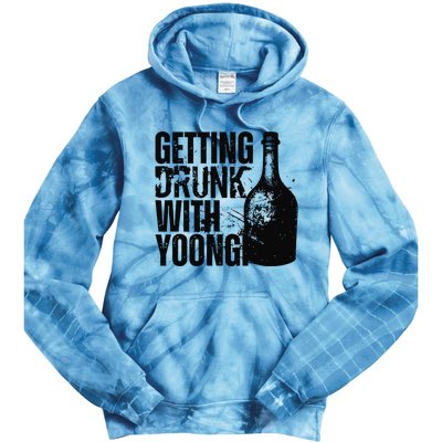 Getting Drunk With Yoongi Suchwita Tie Dye Hoodie