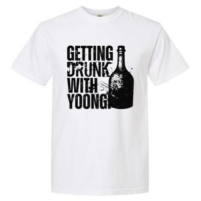 Getting Drunk With Yoongi Suchwita Garment-Dyed Heavyweight T-Shirt