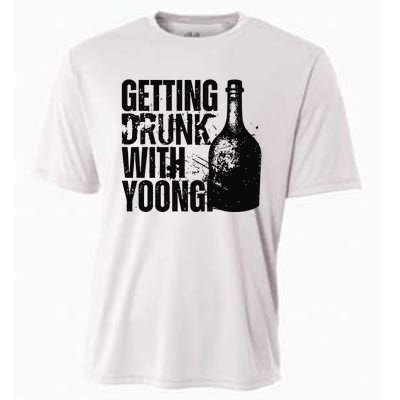 Getting Drunk With Yoongi Suchwita Cooling Performance Crew T-Shirt