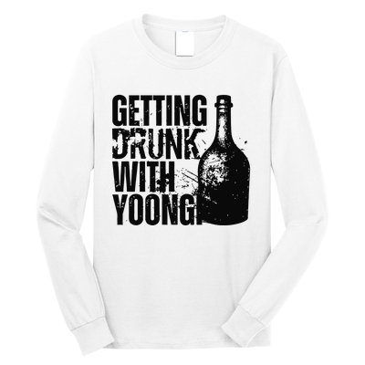 Getting Drunk With Yoongi Suchwita Long Sleeve Shirt