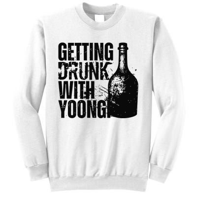 Getting Drunk With Yoongi Suchwita Sweatshirt