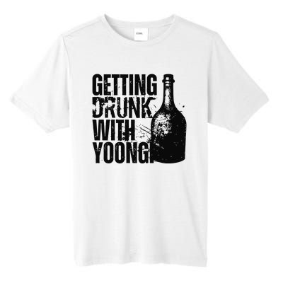 Getting Drunk With Yoongi Suchwita Tall Fusion ChromaSoft Performance T-Shirt