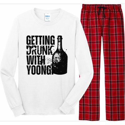 Getting Drunk With Yoongi Suchwita Long Sleeve Pajama Set