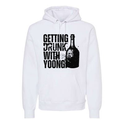 Getting Drunk With Yoongi Suchwita Premium Hoodie