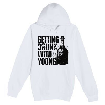 Getting Drunk With Yoongi Suchwita Premium Pullover Hoodie