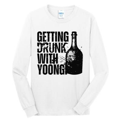 Getting Drunk With Yoongi Suchwita Tall Long Sleeve T-Shirt