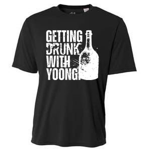 Getting Drunk With Yoongi Suchwita Cooling Performance Crew T-Shirt