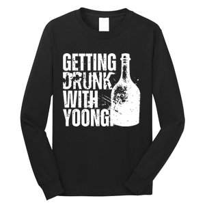 Getting Drunk With Yoongi Suchwita Long Sleeve Shirt