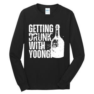 Getting Drunk With Yoongi Suchwita Tall Long Sleeve T-Shirt