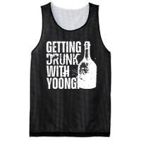 Getting Drunk With Yoongi Suchwita Mesh Reversible Basketball Jersey Tank