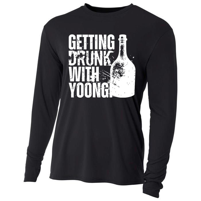 Getting Drunk With Yoongi Suchwita Cooling Performance Long Sleeve Crew