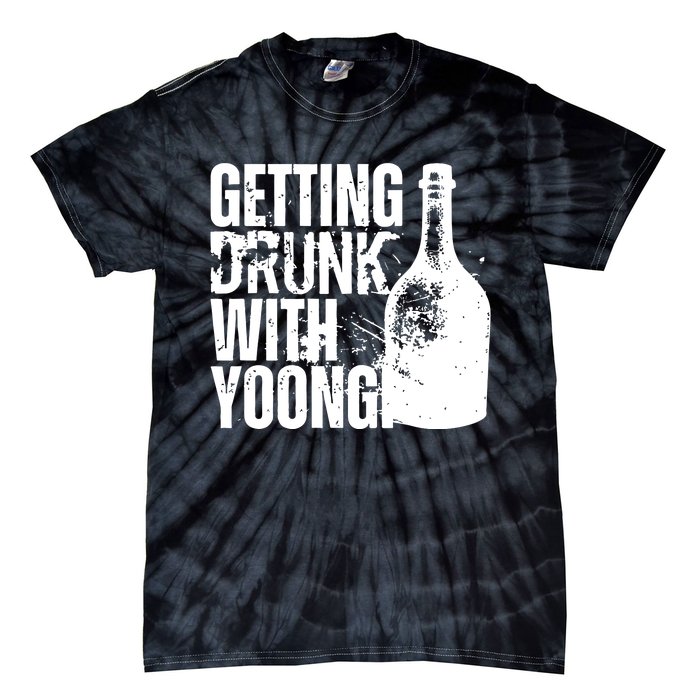 Getting Drunk With Yoongi Suchwita Tie-Dye T-Shirt