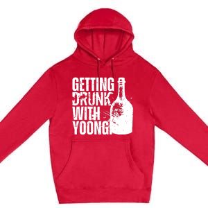 Getting Drunk With Yoongi Suchwita Premium Pullover Hoodie