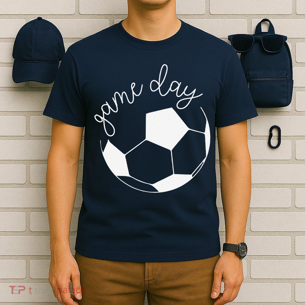 Game Day Women Mom Soccer T-Shirt