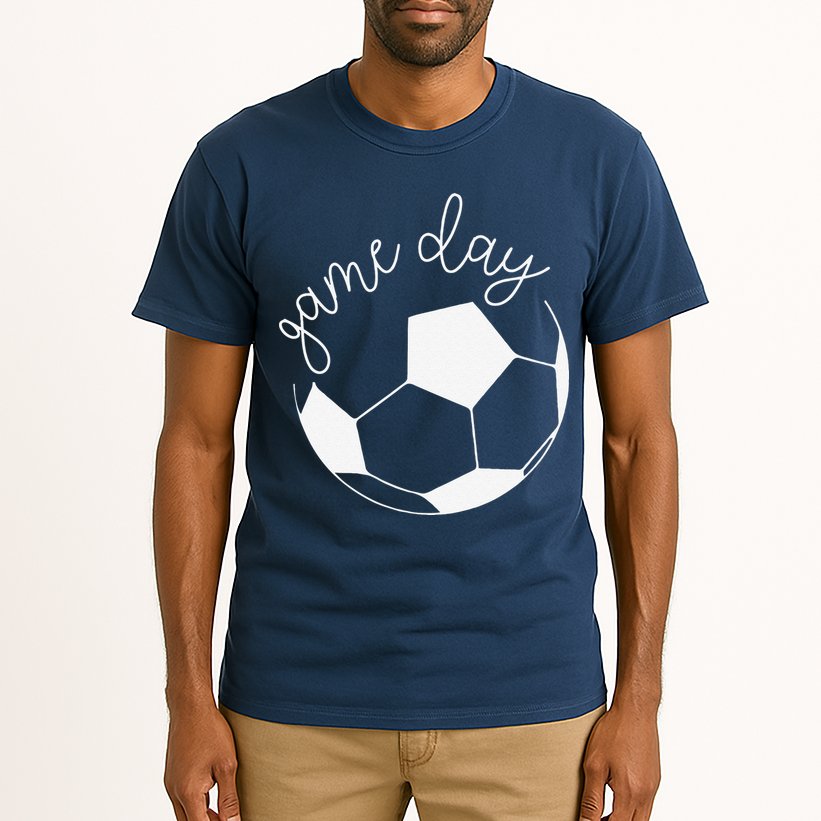 Game Day Women Mom Soccer Tall T-Shirt