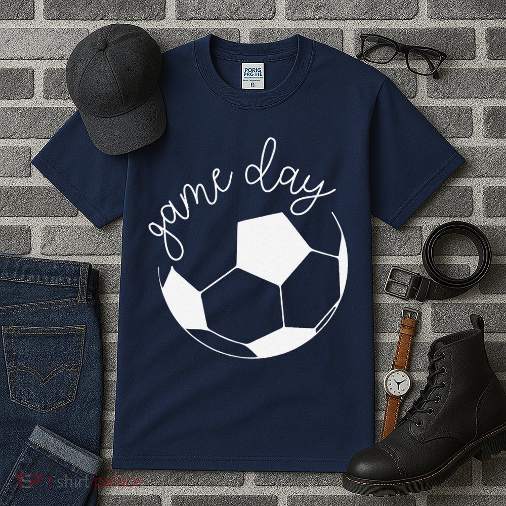 Game Day Women Mom Soccer Tall T-Shirt