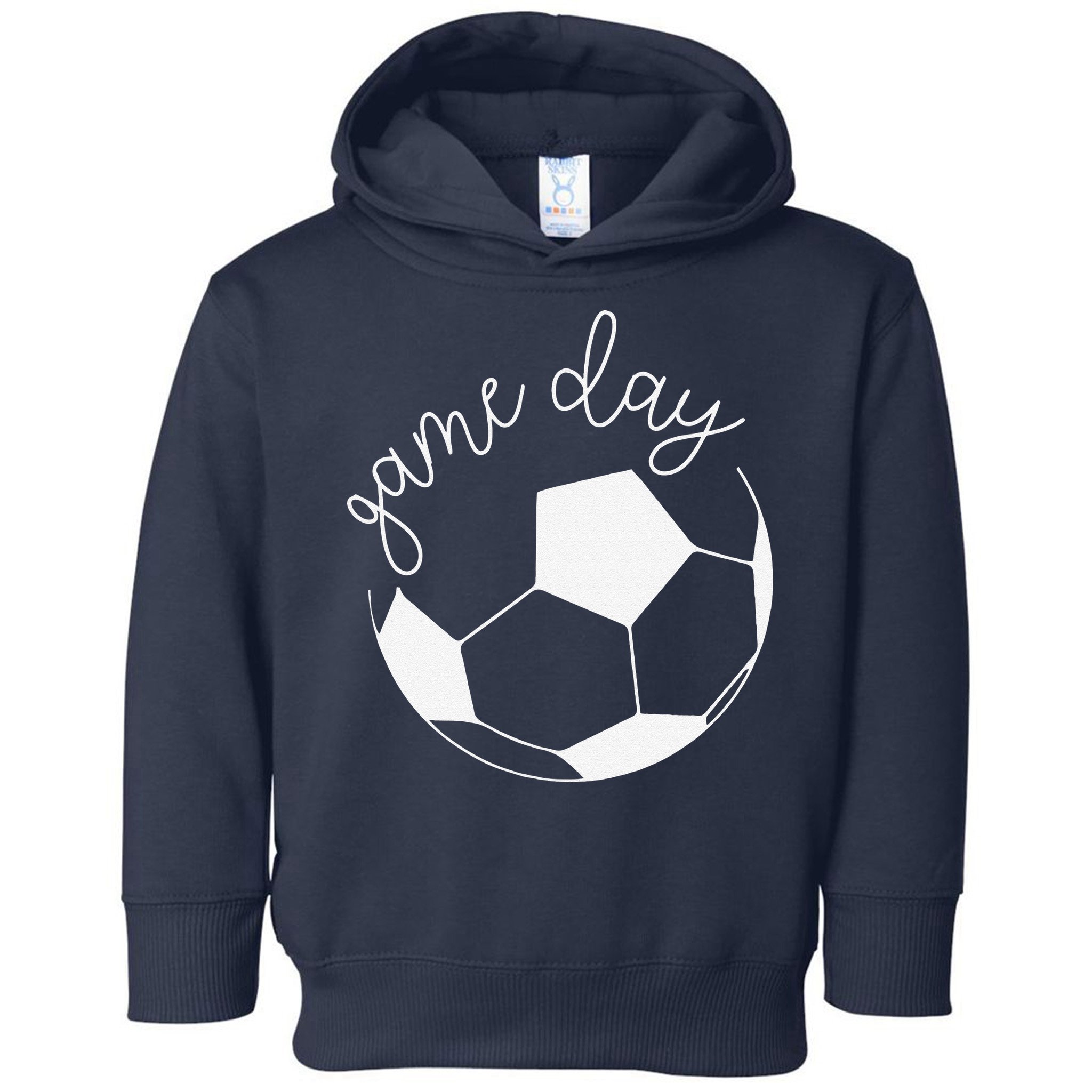 Game Day Women Mom Soccer Toddler Hoodie