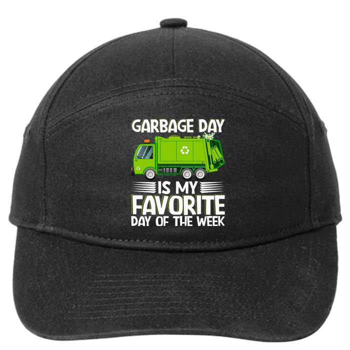 Garbage Day Waste Management Costume For 7-Panel Snapback Hat