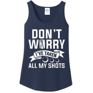 Golf Dont Worry Ive Taken All My Shots Ladies Essential Tank