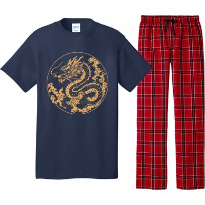 Golden Dragon Year Of The Dragon Pajama Set