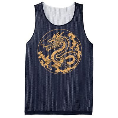 Golden Dragon Year Of The Dragon Mesh Reversible Basketball Jersey Tank