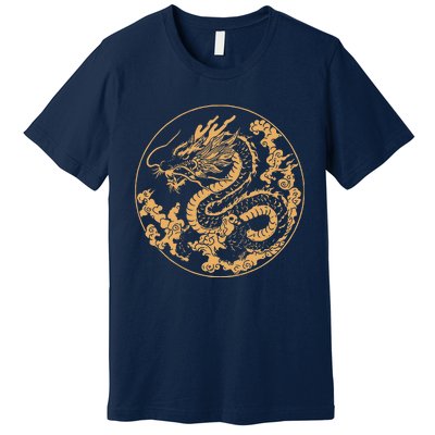 Golden Dragon Year Of The Dragon Premium T-Shirt