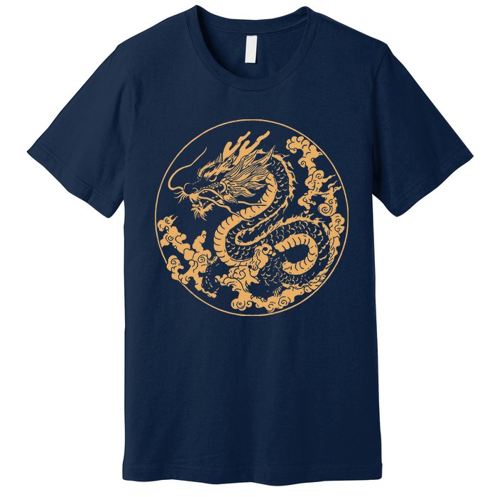 Golden Dragon Year Of The Dragon Premium T-Shirt