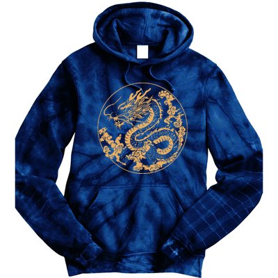 Golden Dragon Year Of The Dragon Tie Dye Hoodie