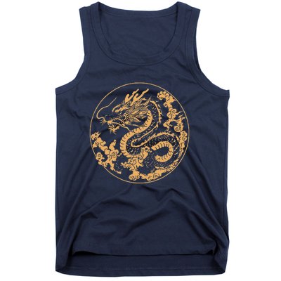 Golden Dragon Year Of The Dragon Tank Top