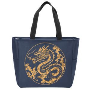 Golden Dragon Year Of The Dragon Zip Tote Bag