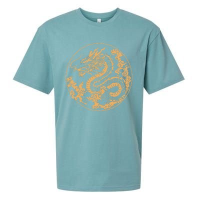 Golden Dragon Year Of The Dragon Sueded Cloud Jersey T-Shirt