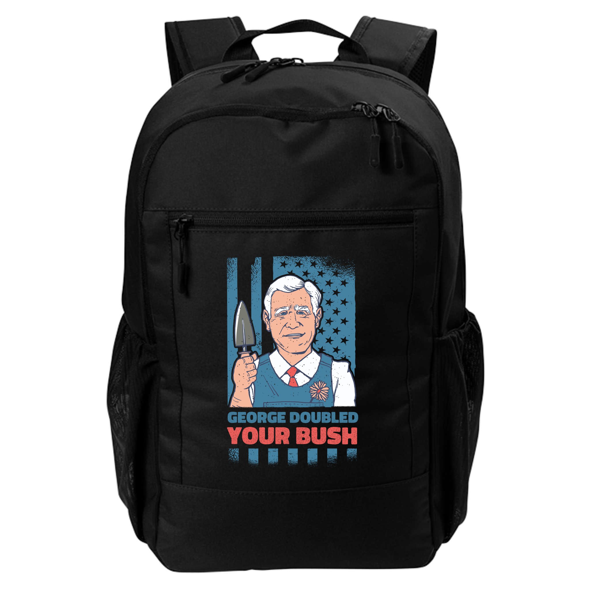 George Doubled Your Bush Funny Garden Backpack
