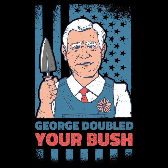 George Doubled Your Bush Funny Garden Backpack