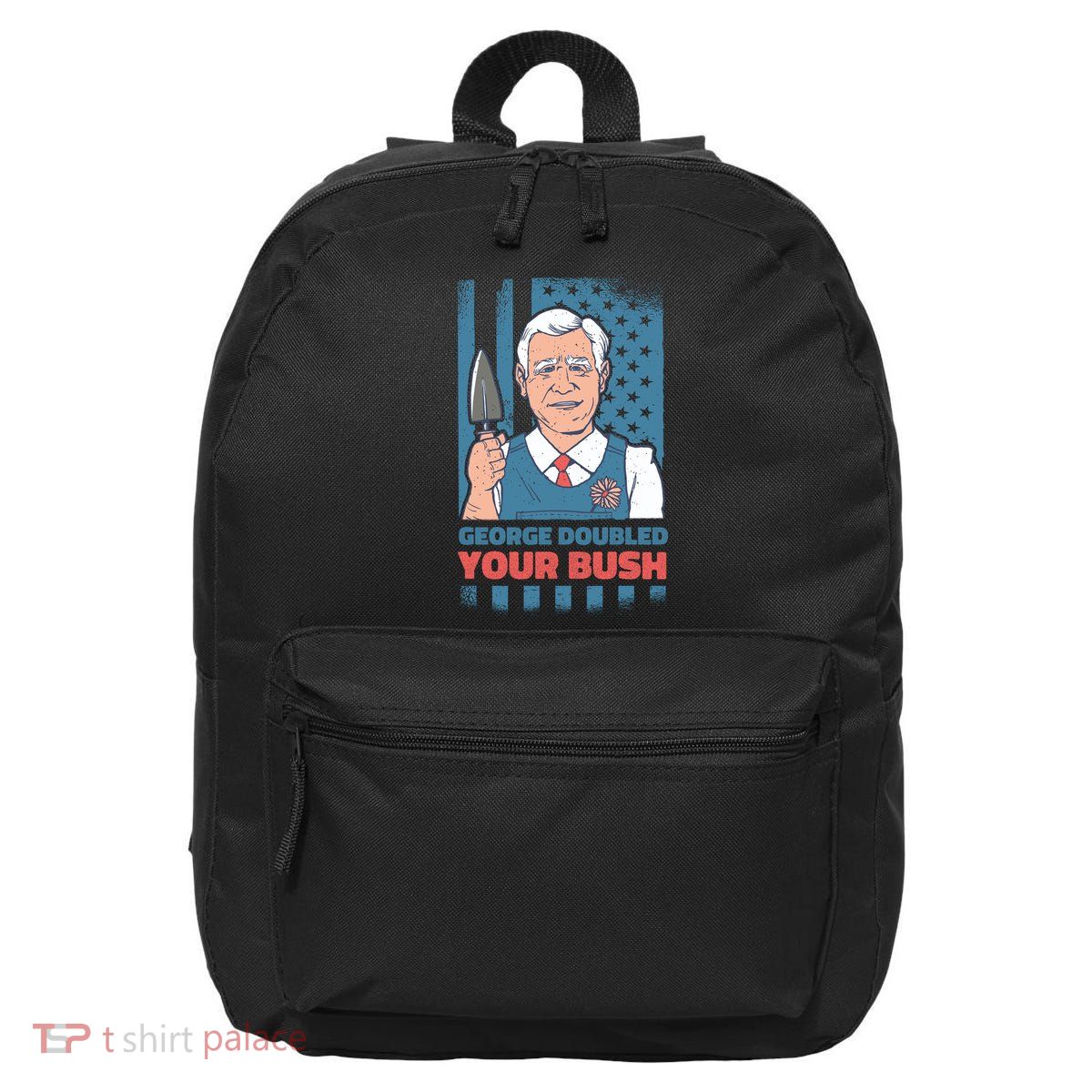 George Doubled Your Bush Funny Garden 16 in Basic Backpack