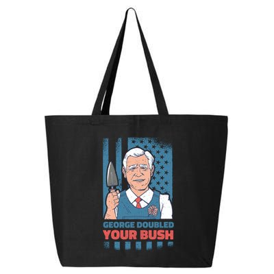 George Doubled Your Bush Funny Garden 25L Jumbo Tote