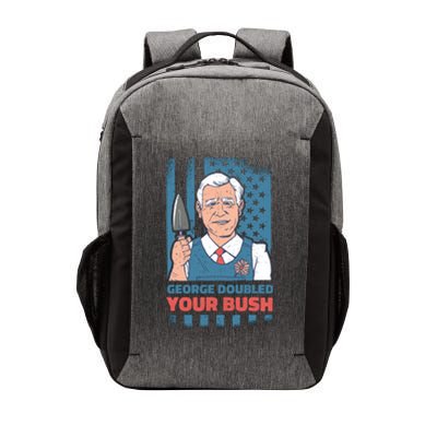 George Doubled Your Bush Funny Garden Vector Backpack