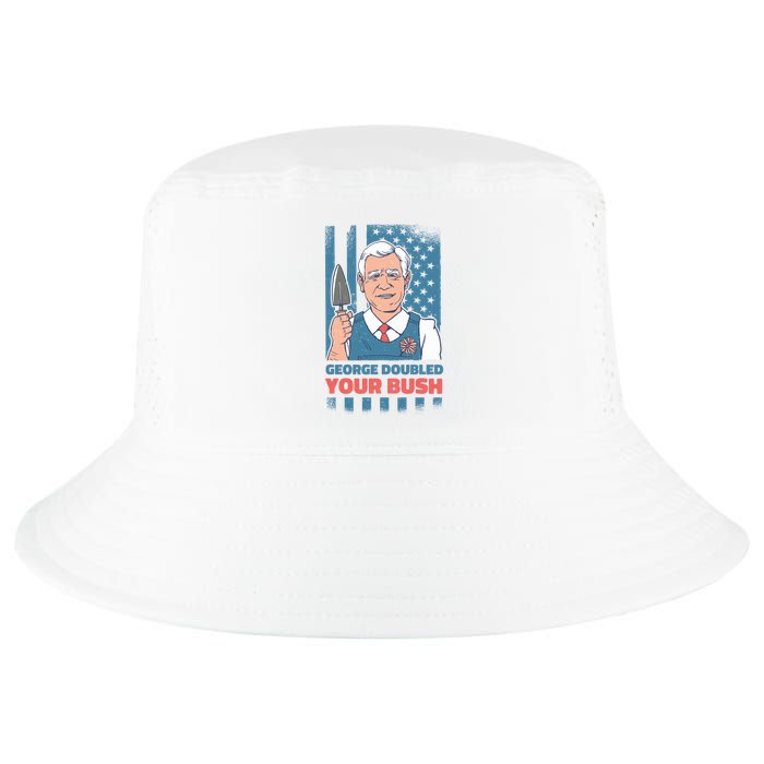 George Doubled Your Bush Funny Garden Cool Comfort Performance Bucket Hat