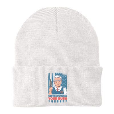 George Doubled Your Bush Funny Garden Beanie