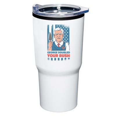 George Doubled Your Bush Funny Garden Tumbler