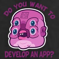 Glootie Do You Want To Develop An App 15oz Campfire Ceramic Mug